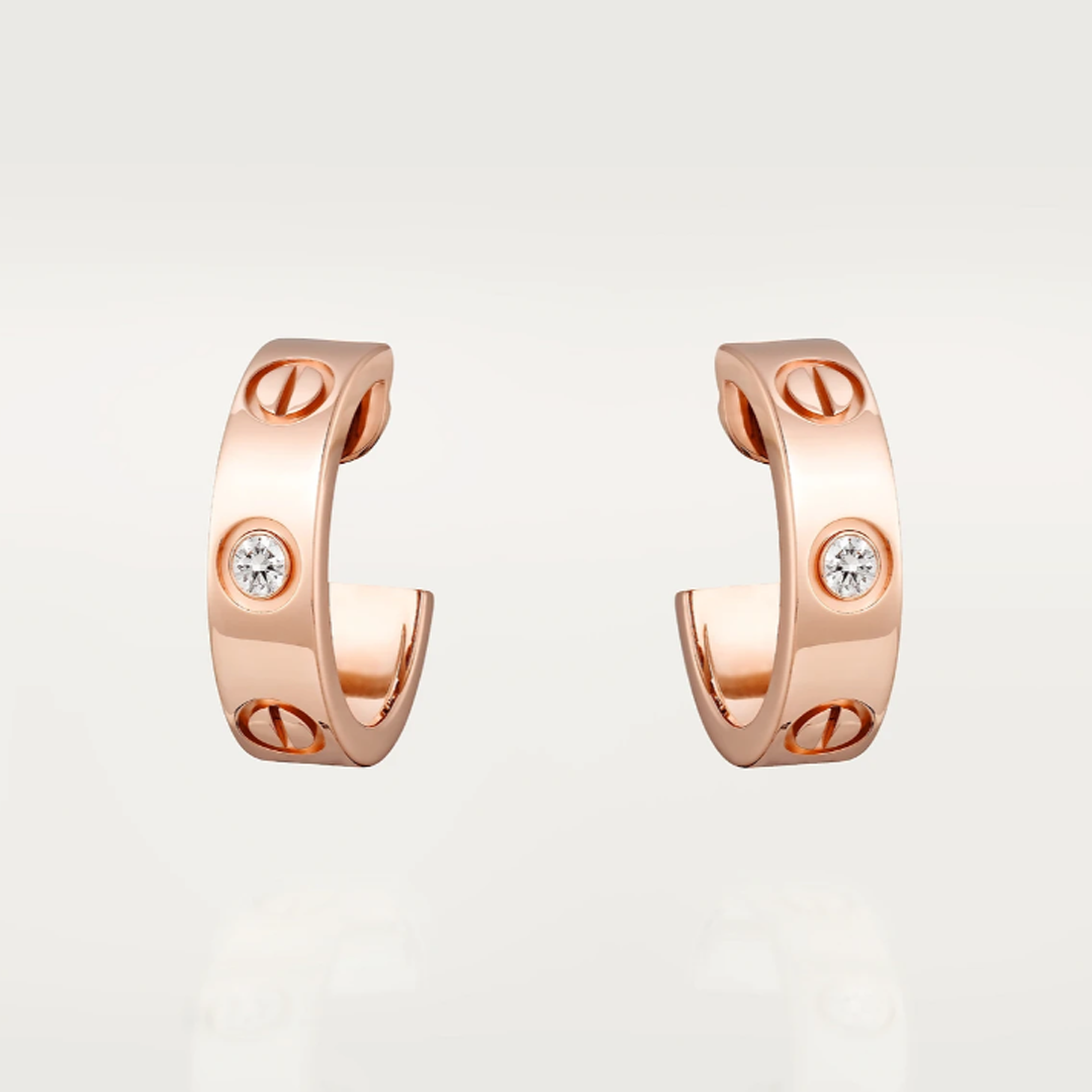 VALENCIA Oorbellen met Zirkonia