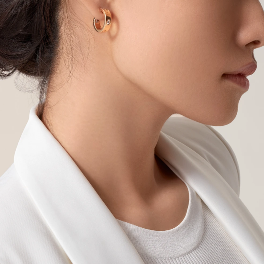 VALENCIA Oorbellen met Zirkonia