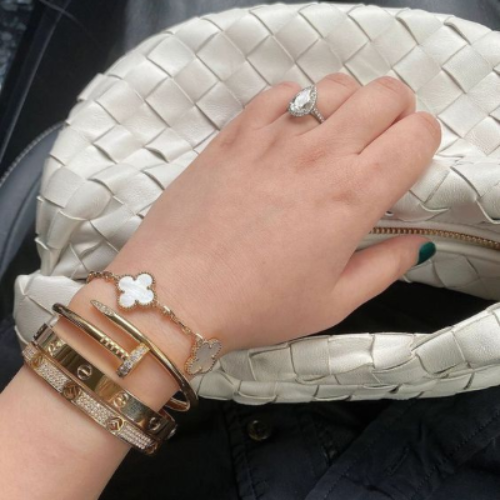 SPIJKER Elegante Armband met Zirkoon