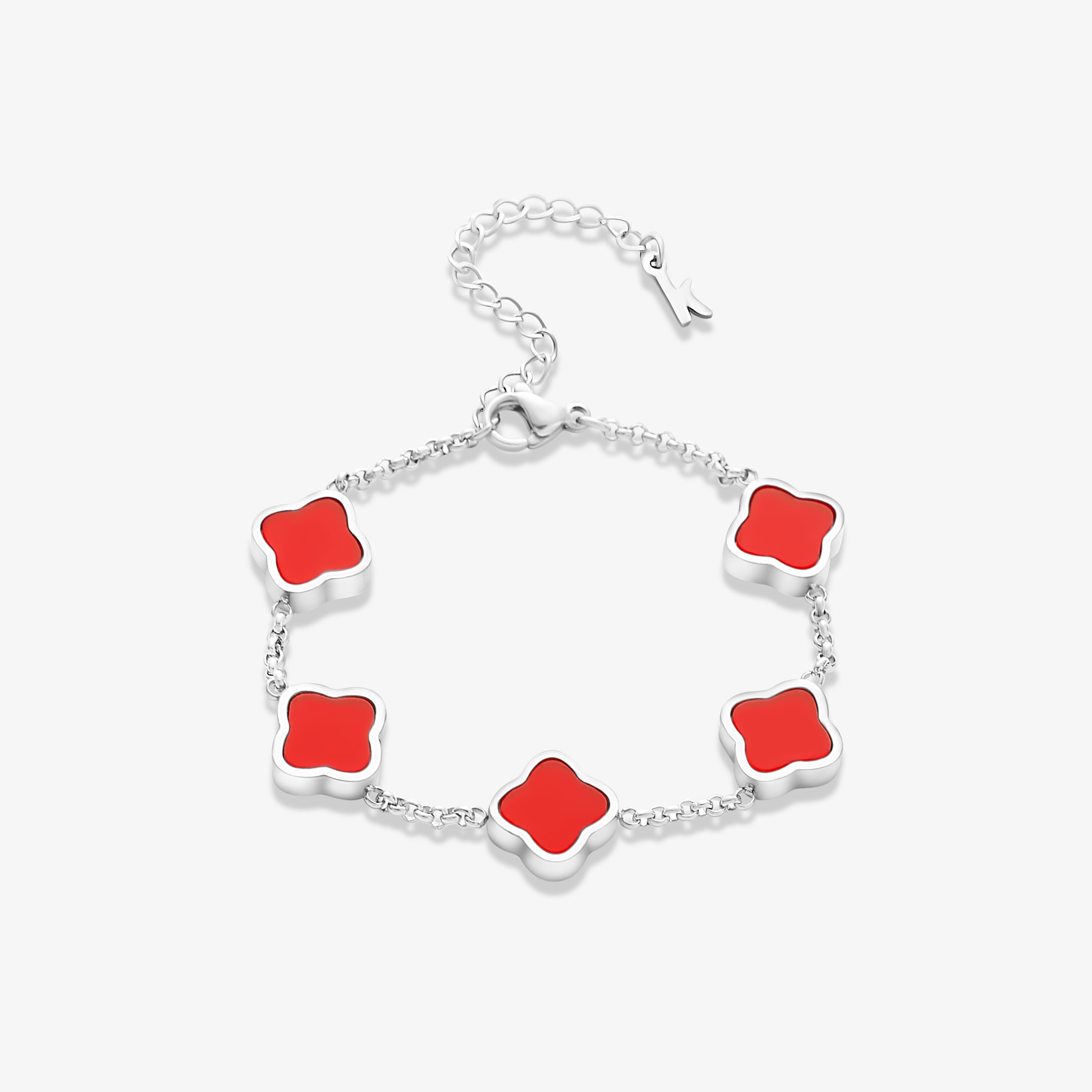 CLOVER Zilveren Armband