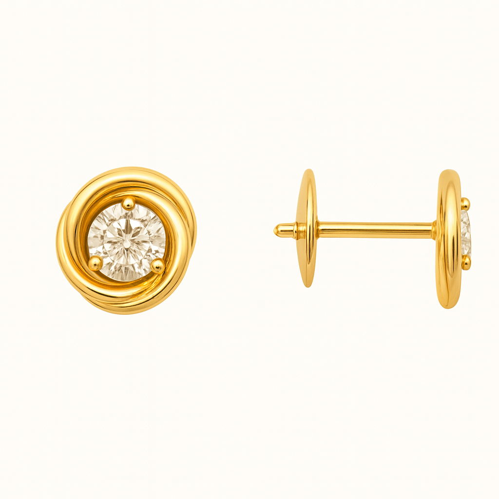 TRINITY Diamanten Oorbellen