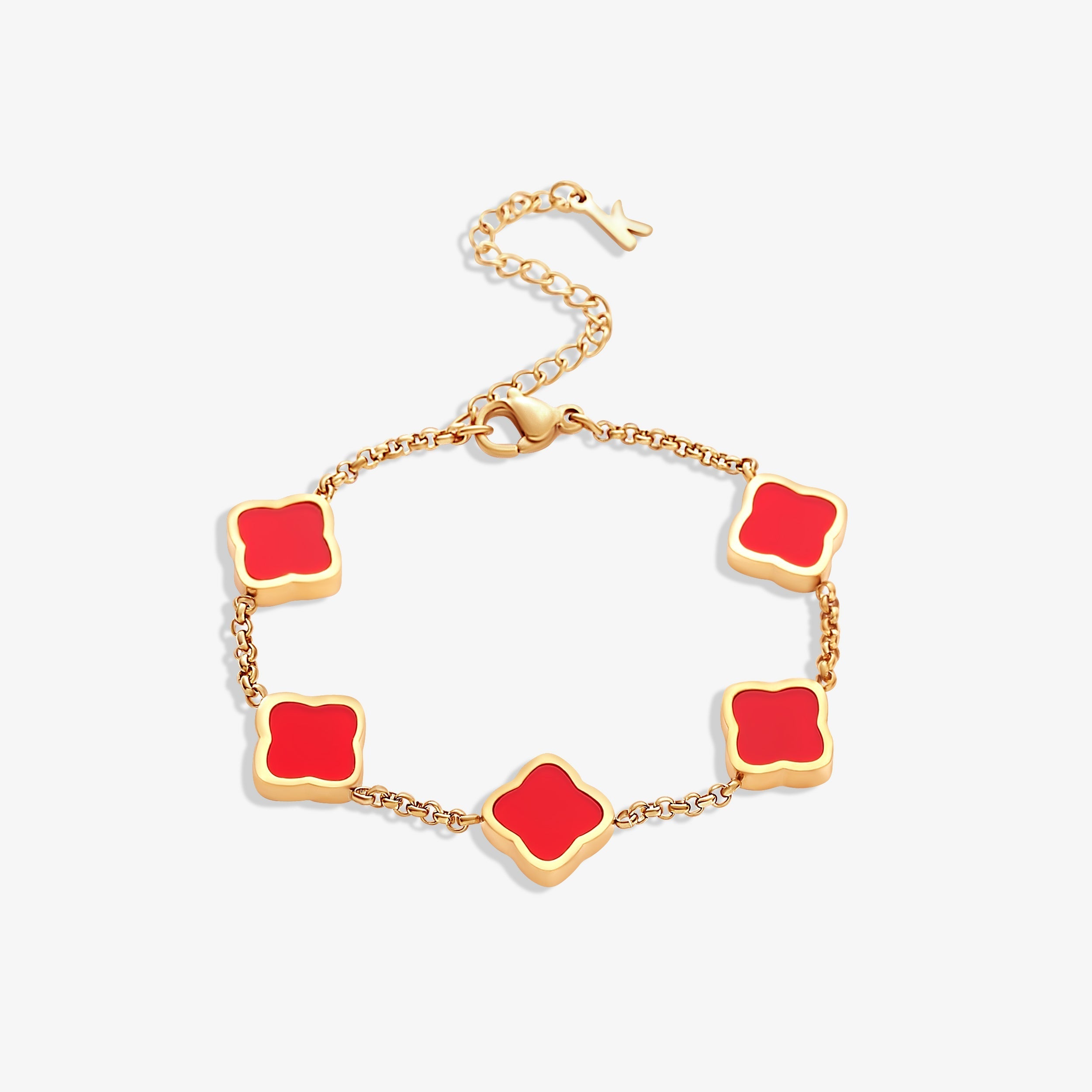 CLOVER Gouden Armband