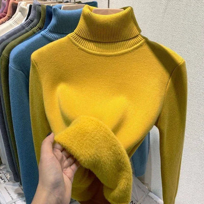 Col Roulé HEXGLAM™ - Laine Merinos et Doublure Polaire