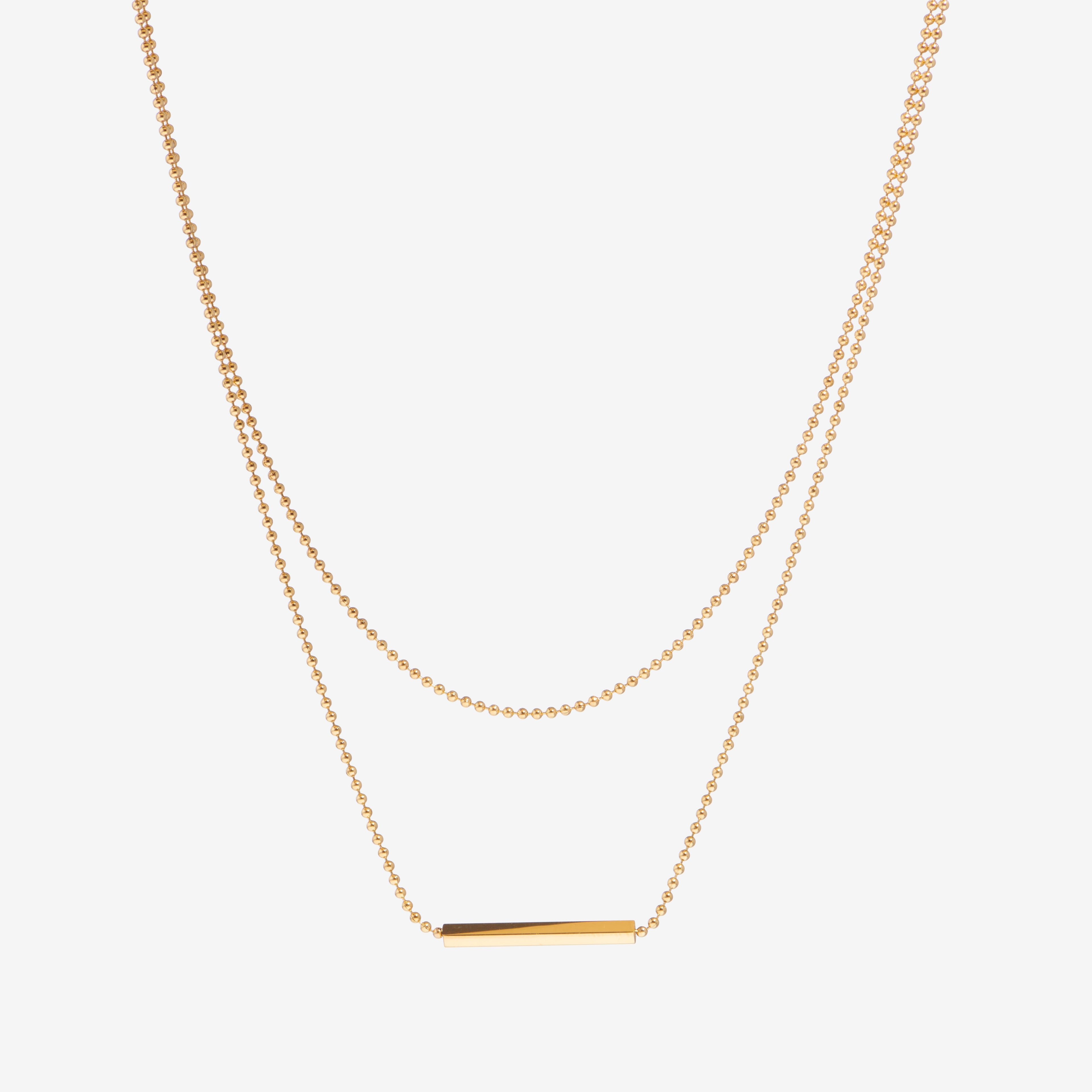 Bar Pendant Necklace