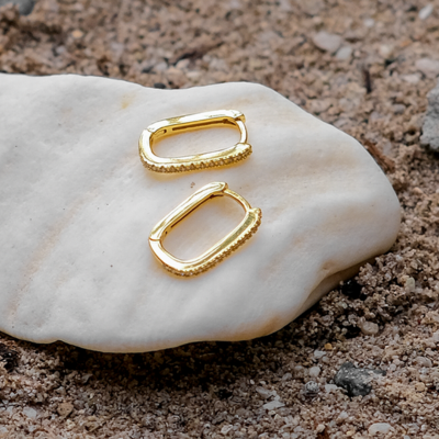 Melissa Vierkante Oorbellen